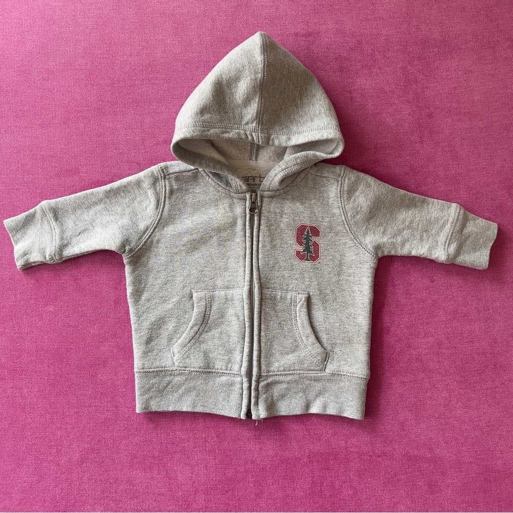 Stanford University Logo Zipper Hoodie